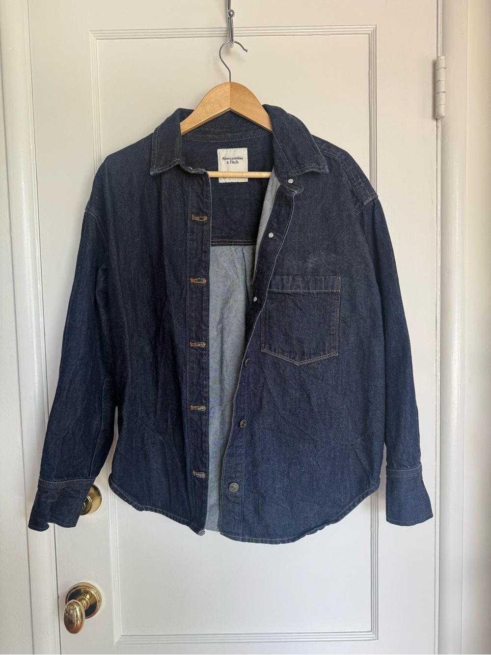 Abercrombie & Fitch Denim Button-Up